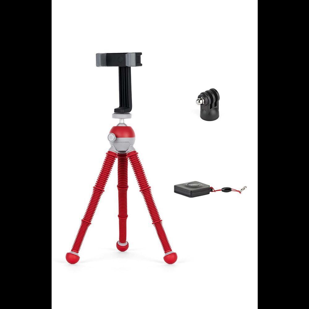 JOBY Podzilla Medium Flexible Tripod Vlogging Kit w/Bluetooth Shutter